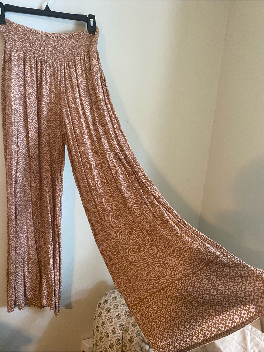 Anthropologie Boho Palazzo Wife Leg Pants by Patrons of Peace
